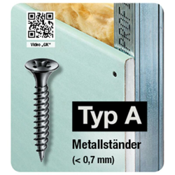 vite parete divisoria a secco 'GIX tipo A' 3.9 x 35 mm - 500 pezzi - Spax precio