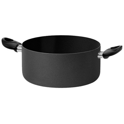 Casseruola due manici black line diam. cm. 16 - h.8 - capacità 2,5 lt. pentalux