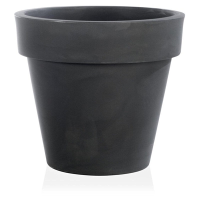 Vaso tondo rotondo 100 Standard One Essential cm vasi resina colorati da esterno e giardino per piante e fiori