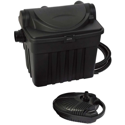 Kit filtro per laghetti e piscine con uvc integrato e pompa 4000 plus tripla azione