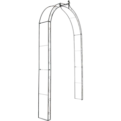 Arco da Giardino Anna in Ferro Bronzo características