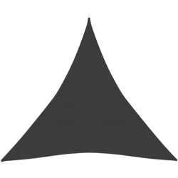 Vela Parasole 160 g/m² Antracite 3x3x3 m in HDPE - Antracite - Vidaxl precio
