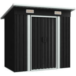 Capanno da Giardino Antracite in Acciaio en oferta