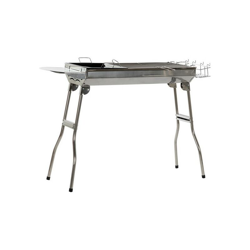 Barbecue Pieghevole Portatile a Carbone DKD Home Decor Metallo en oferta