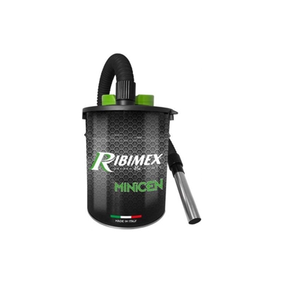 Bidone Aspiracenere Minicen Ribimex Aspira Cenere Elettrico 10Lt 800W 27659/1