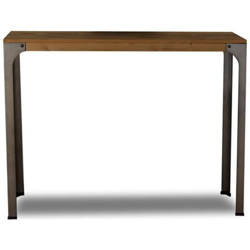 Tavolo Da Bar Stile Industriale Vintage - 115x59x108h. Cm en oferta