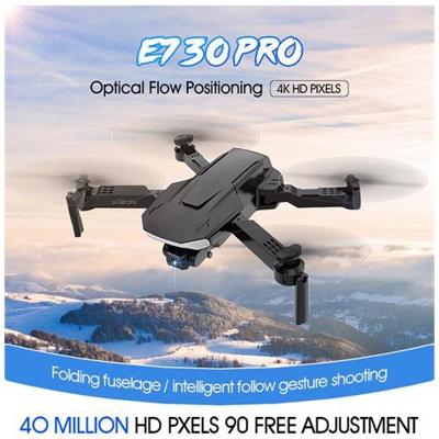 E730 Pro Rc Quadcopter Drone Elicottero Pieghevole Con Fotocamera Professionale Hd 4k Dual Len 5g Wifi Fpv Gps Giocattolo Rtf Vs V4 E525 F3