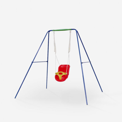 Altalena per bambini giardino con seduta in plastica seggiolino T-bar Dado en oferta