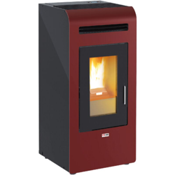 Generic Brand - STUFA PELLET 'KING 16' CANAL. KW15,5 BORDEAUX precio