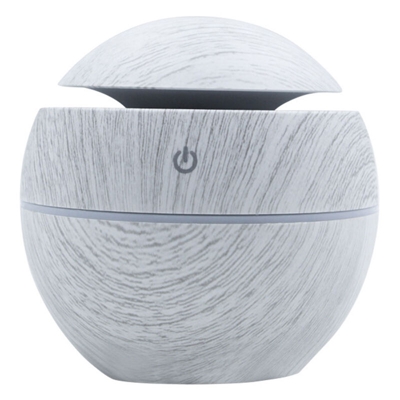 aroma umidificatore colorato di USB 035B Bianco Legno