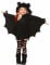 Costume pipistrello bambina en oferta