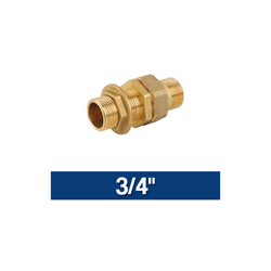 Raccordo Attacco Diritto Ottone Per Cassone Serbatoio Varie Misure 11392V 3/4' (11393) en oferta