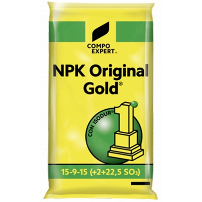 Concime Universale 'Original Gold' per siepi e alberi da giardino a lenta cessione kg 10