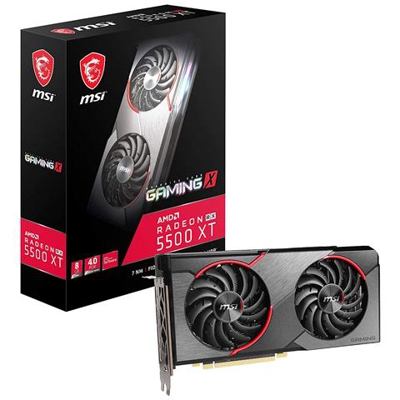 Radeon RX 5500 XT 8 GB GDDR6 Pci-E 3 x DisplayPort / 1 x HDMI