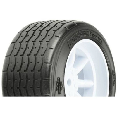 Pro-Line 1:10 Auto stradale Ruote complete On-road 8 raggi Bianco 2 pz.