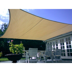 Tenda A Vela Ombreggiante Giardino Parasole Triangolare Telo Copertura 19289V Ecrù Mt 3X3 (19286) en oferta