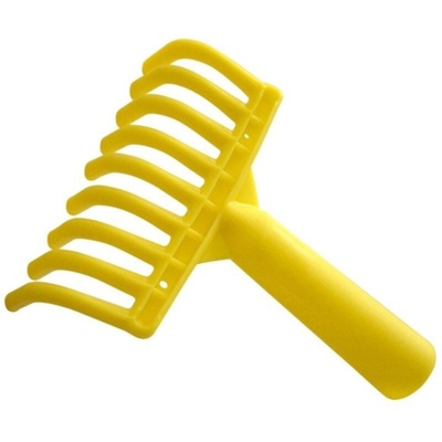 Rastrello Rastrellino In Plastica 9 Denti Per Raccolta Olive Nocciole