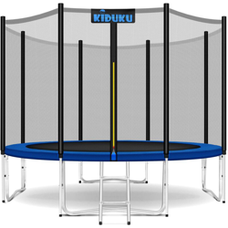 ® Trampolino, Tappeto Elastico per Giardino Ø 366 cm | Set Completo con Rete di Sicurezza, Scaletta, Copertura, Ancoraggi e Accessori | Trampolino precio