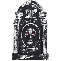 Halloween Schiuma Tombstone riutilizzabile Haunted House Yard Decoration realistica Graveyard Props características