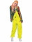 Costume tuta gialla fluo adulto