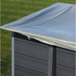 Copertura invernale per piscina in composito 326x326 cm en oferta
