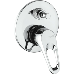 Miscelatore incasso doccia con deviatore Piralla Naomi 0NO00400A16 | Cromo - 2 Uscite precio