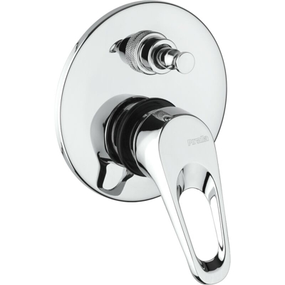 Miscelatore incasso doccia con deviatore Piralla Naomi 0NO00400A16 | Cromo - 2 Uscite