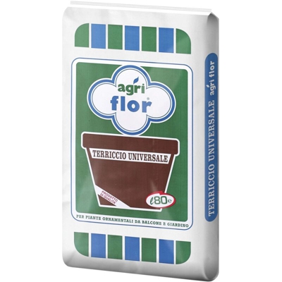 Terriccio universale lt.80 ortocoltura floricoltura con sali minerali terra - Salone