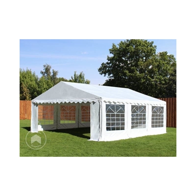 5x5m Tendone per Feste, Gazebo PVC 500, bianco
