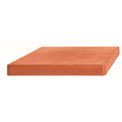 Piattaforma mobile per pentole in plastica quadrata con 4 ruote 29,2 x 29,2 x 4 cm colore terracotta - Prosperplast en oferta