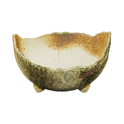 Vaso per bonsai Giapponese Morrisan ovale in gres smaltato giallo-verde 11,5x9,5x4,5-5,5 cm - B13-27 características