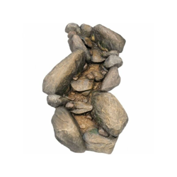 Corso D'Acqua Cascata D'Acqua Ruscello Per Laghetto Stagno 130 X 64 X 19 Cm en oferta
