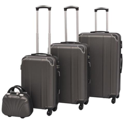 4 Pz. Set Di Trolley Rigidi Antracite características