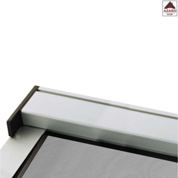 Zanzariera irs-ce bianca riducibile ral 9010 cm.100x170h - Salone en oferta