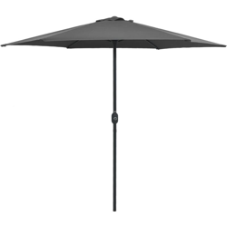 Ombrellone da Esterni con Palo in Alluminio 270x246cm Antracite - Antracite - Vidaxl en oferta