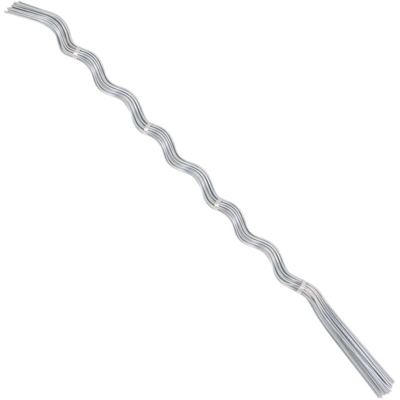 20 pz Supporti a Spirale per Piante 170 cm in Acciaio Zincato - Argento - Vidaxl