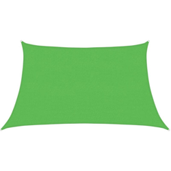 Vela Parasole 160 g/m² Verde Chiaro 3/4x2 m in HDPE - Verde - Vidaxl características