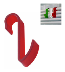 Pika' 1 gancio hook colore rosso opaco appendini per radiatori indistruttibili en oferta