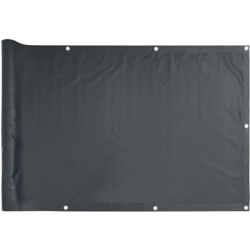 Paravento da Balcone Antracite 90x500 cm in Tessuto Oxford - Antracite - Vidaxl precio