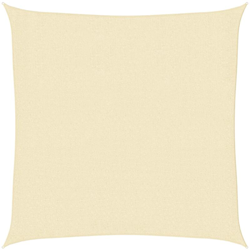 vidaXL Parasole a Vela HDPE Quadrato 3,6x3,6x3,6 m Crema - crema en oferta