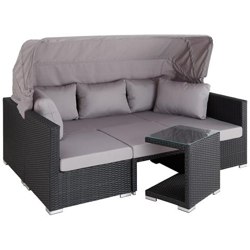 Lounge In Rattan San Marino - Nero características