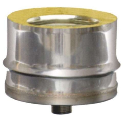 Tappo Inox Scarico Condensa 8/13 doppia parete - Maral