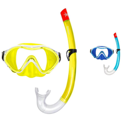 Set kiros jr color maschera e boccaglio colore blu - Abysstar características