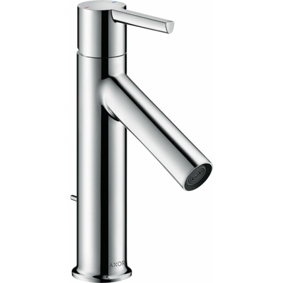 Axor Starck miscelatore monocomando per lavabo 100 con maniglia a leva e scarico a scomparsa, colorazione: cromo - 10001000 - Hansgrohe