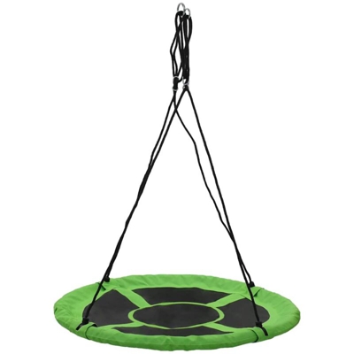 vidaXL Altalena 110 cm 100 kg Verde - Verde