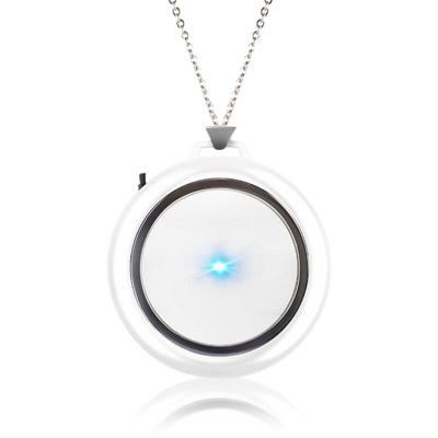 Purificatore d'aria per collana Filtro anionico Filtro dell'aria per la casa dell'auto Ricaricabile Adatto per viaggi Guida a casa Luoghi pubblici