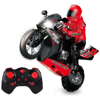 Telecomando Rc Moto Stunt Car Modelli Di Veicoli Rtr Ad Alta Velocità 20 Km / h 210 Minuti Tempo Di Utilizzo (rosso)