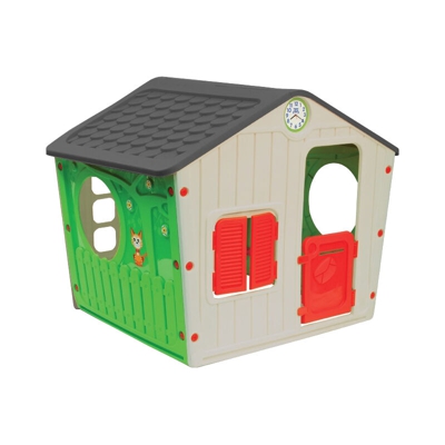 Casetta resina per bambini cm.140X108X115 gioco arredo giardino