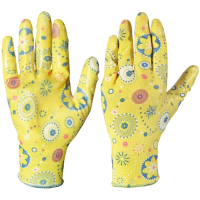 GUANTI DA GIARDINO IN POLIESTERE FANTASIA TG M - Verdemax