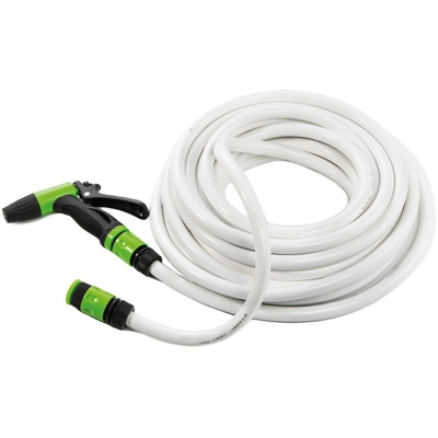 Tubo in pvc retinato diametro mm 17 metri 15 con lancia e attacchi